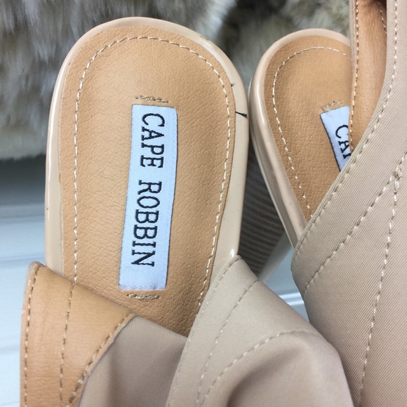 NUDE TRENDY PEEP TOE SEXY HIGH HEEL BOOTIES - Picture 6 of 7